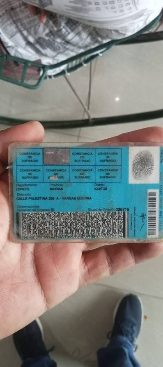 DNI Trasero