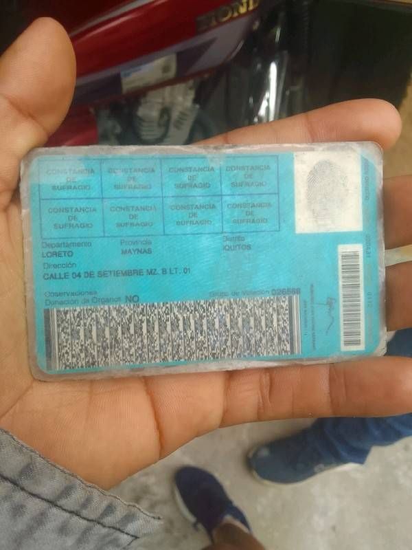 DNI Trasero