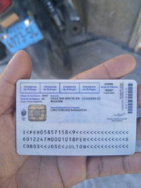 DNI Trasero
