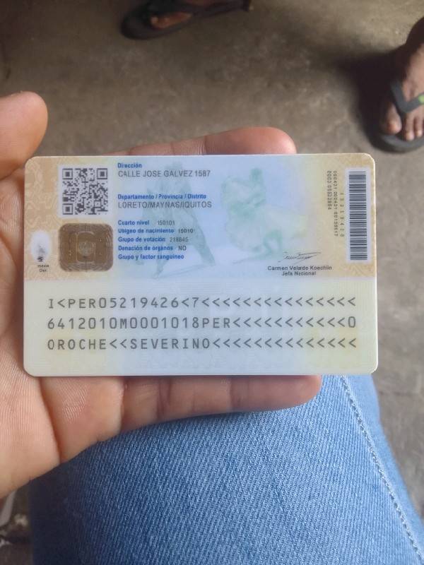DNI Trasero